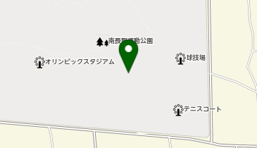 南長野運動公園プールの地図画像