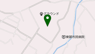 東御市民プールの地図画像