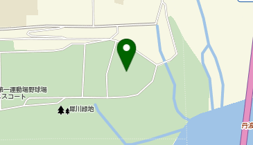 犀川第一運動場フットボール場の地図画像