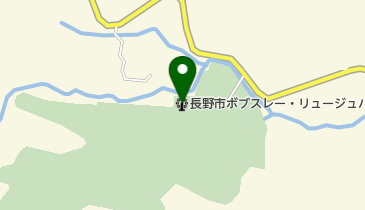 長野市ボブスレー・リュージュパークの地図画像