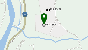 番場原公園第2グラウンドの地図画像