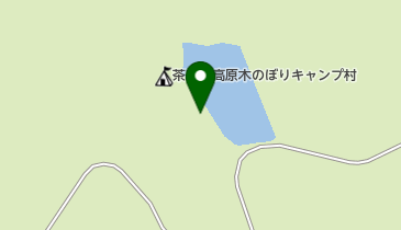 茶臼山高原木のぼりキャンプ村の地図画像