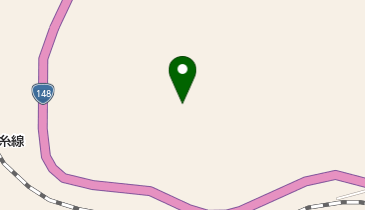 姫川源流湧水の地図画像