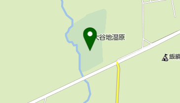 飯網高原大谷地湿原の地図画像