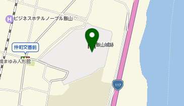 城山公園の地図画像