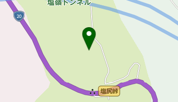 塩嶺の小鳥のさえずりの地図画像