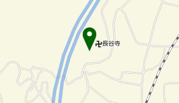 長谷寺の地図画像