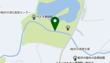 塩沢湖の地図画像