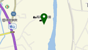 稲荷山公園コスモタワーの地図画像