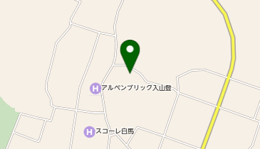 岩岳荘の地図画像