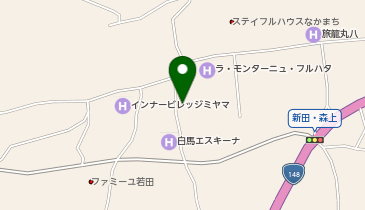 フェルゼイン岳水の地図画像