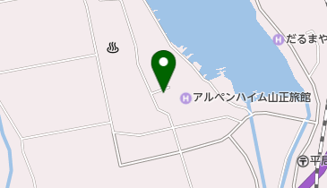 民宿ヤマゴの地図画像