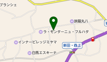 やまきち館の地図画像