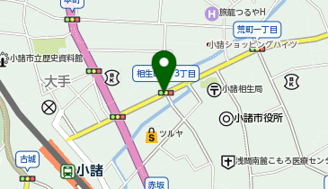 小諸市民まつりドカンショの地図画像