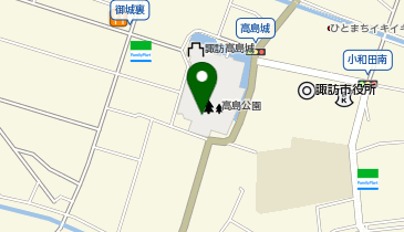 高島城祭の地図画像