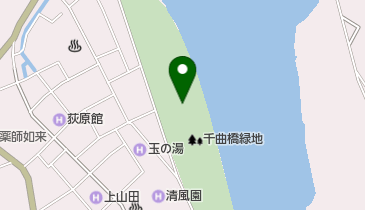 戸倉温泉納涼煙火大会の地図画像