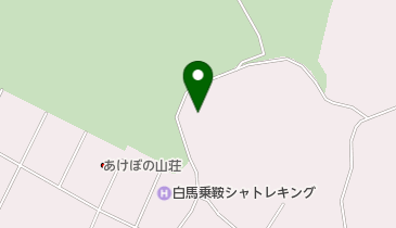 白馬乗鞍雪と火の祭典の地図画像