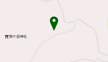 駒ヶ岳神社例祭の地図画像