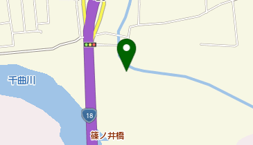 長野市サイクリングコースの地図画像