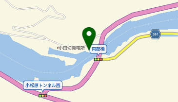 犀川両郡橋付近の地図画像