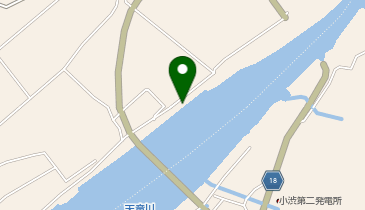 天竜川宮ヶ瀬橋付近の地図画像