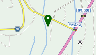 依田川東郷橋付近の地図画像