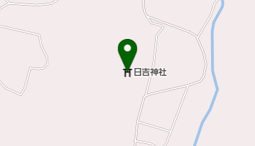 日吉神社の地図画像