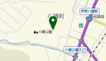鳩ヶ嶺八幡宮の地図画像