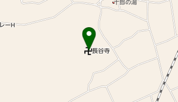 長谷寺の地図画像