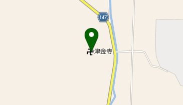 津金寺の地図画像