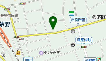 白岩観音堂の地図画像