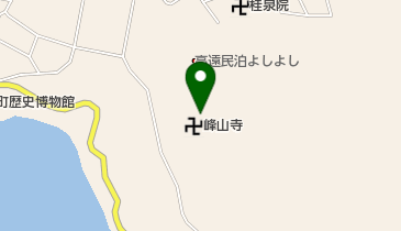 峰山寺の地図画像