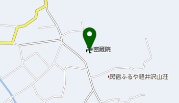 密蔵院の地図画像