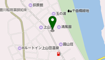 上山田温泉の地図画像