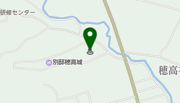 穂高温泉郷の地図画像