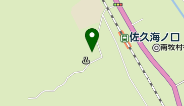 海ノ口温泉の地図画像