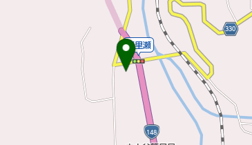 下里瀬温泉の地図画像