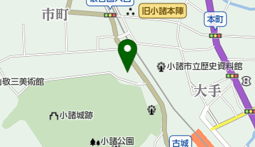 小諸温泉の地図画像