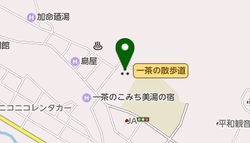 一茶の散歩道の地図画像
