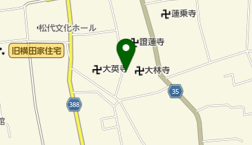 寺町商家の地図画像