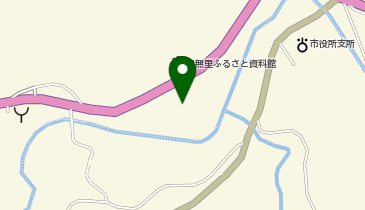 旅の駅鬼無里の地図画像