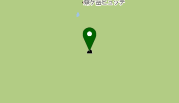 蝶ケ岳の地図画像