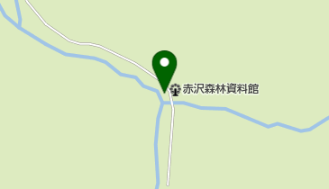 赤沢渓谷の地図画像