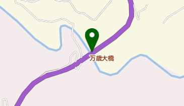 萬歳峡の地図画像