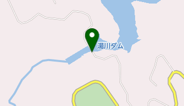 湯川渓谷の地図画像