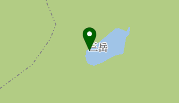 御嶽三の池の地図画像