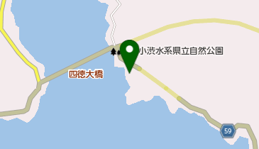 小渋湖の地図画像