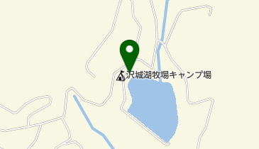 沢城湖の地図画像