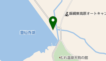霊仙寺湖の地図画像