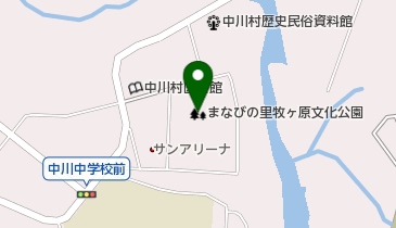 まなびの里牧ヶ原文化公園の地図画像